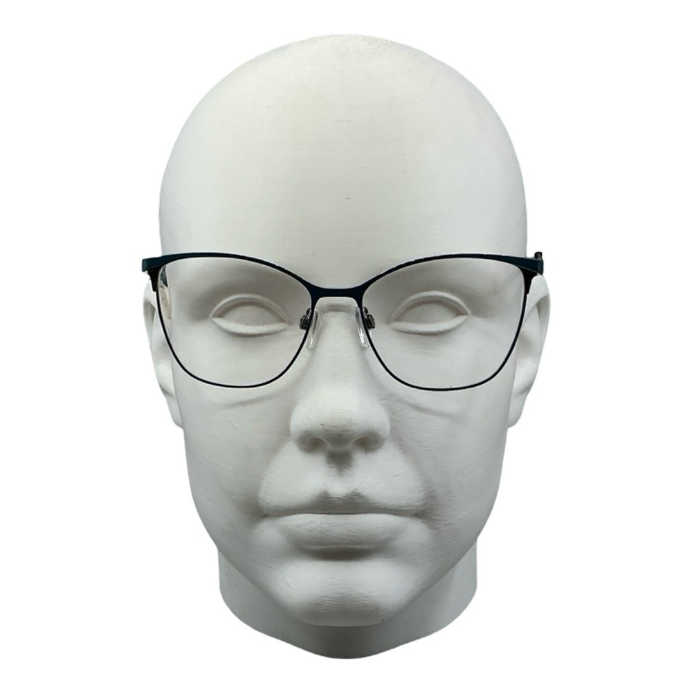 WF-Bio Eyes Chloe MV040 Eyeglasses Silver Blue Cat Eye 54-16-140